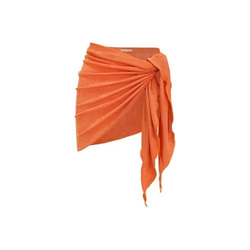 YUKARI SWIM Палантины Женские Sunset Orange