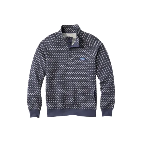 L.L.Bean Морской Синий Мужские Свитшоты