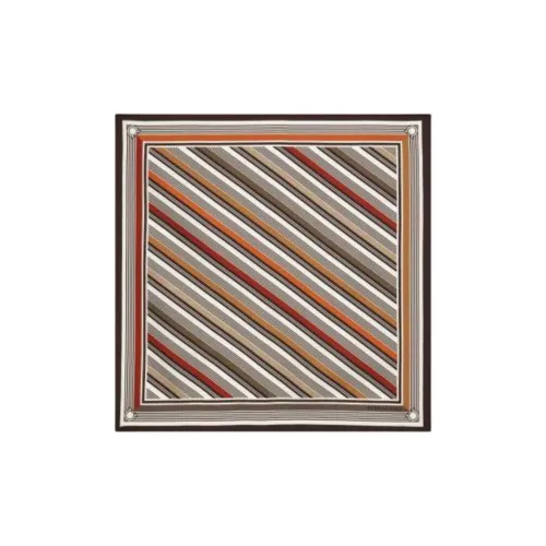 FERRAGAMO Шелковые шарфы Унисекс Разноцветные