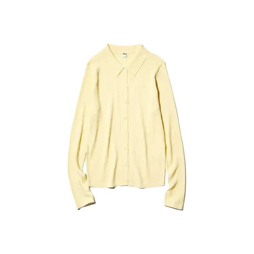 UNIQLO 41 Абрикосовый желтый Женские трикотажные изделия