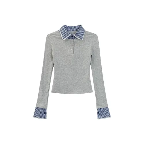 BOVCKEI Серые Женские Футболки