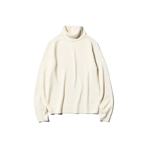 UNIQLO Кашемир Свитер Женские Экрю