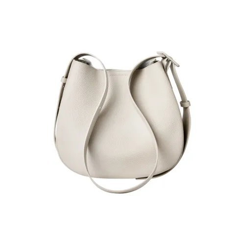 Narandu Коровья кожа Тоут Сумка Сумка для покупок Сумка на плечо Средний Женская Белая Слон GREY