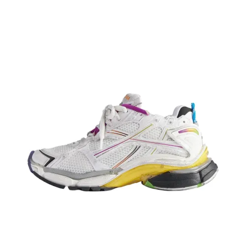 Balenciaga Runner Low Топ Повседневная обувь Мужская Белая