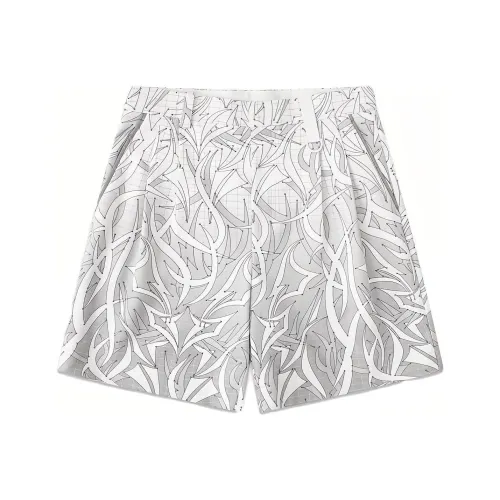 CLOT Повседневные шорты унисекс белые