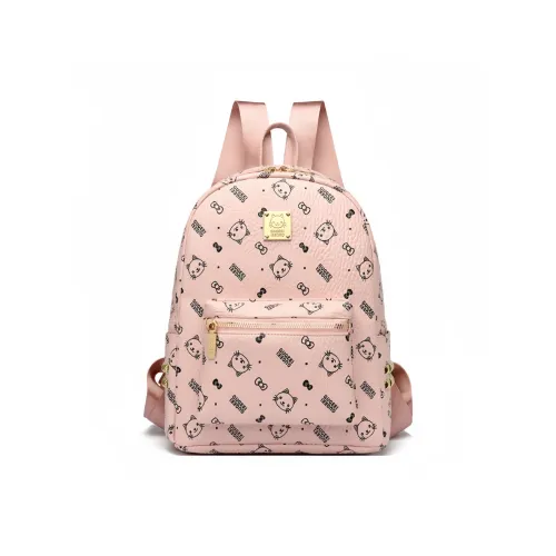 Miss Angel Устойчивый к истиранию Рюкзак Женские Экрю Желтый Розовый