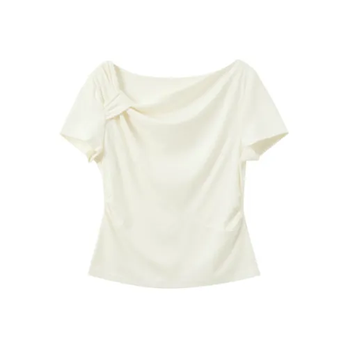 3COLOUR Облачный белый Женские футболки