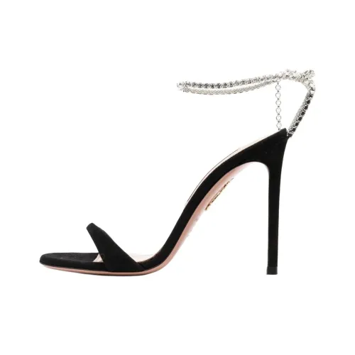 AQUAZZURA Ice One Strap Sandals Women's Black