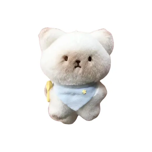 XIWANTONG Милый Креативный Ручная работа Котенок Куклы Плюшевый Брелок 15 см Высота