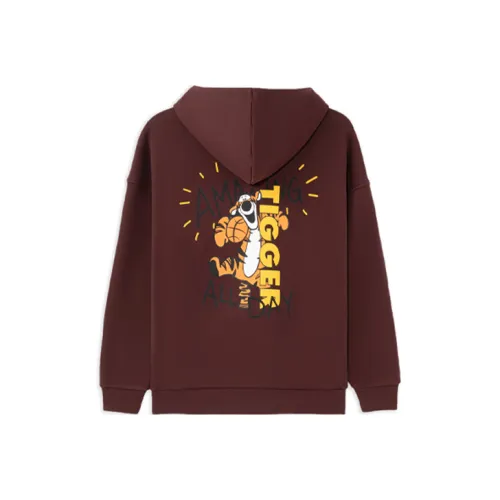 LINING Disney Collaboration Sports Lifestyle Collection Толстовка Унисекс Карамельно-коричневый