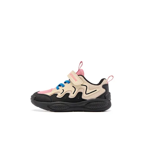 QIAODAN Дышащий Легкий Амортизация Низкий Топ Детская Беговая Обувь Birch Khaki Wild Серый Для Детей Возрастом 3-7 Лет