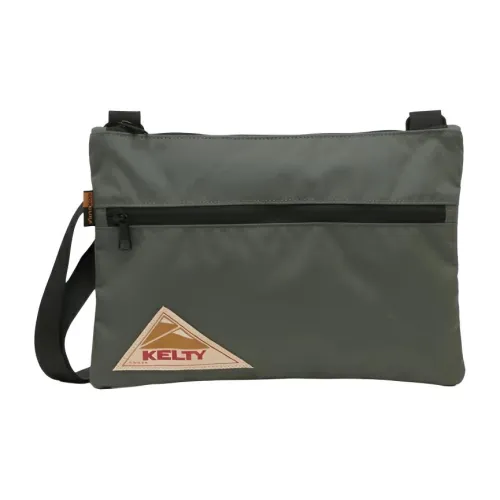 KELTY Нейлоновая Сумка через плечо Унисекс Хаки Зеленый