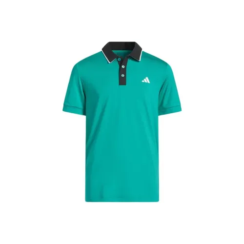 Adidas JW6766 Чистый Синий Зеленый KIDS Поло