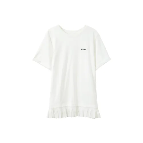 3COLOUR Облачный белый Женские футболки