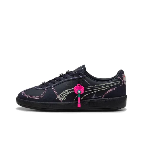 PUMA Palermo Скейтборд Кроссовки Низкие Морской Синий/Розовый/Желтый Унисекс