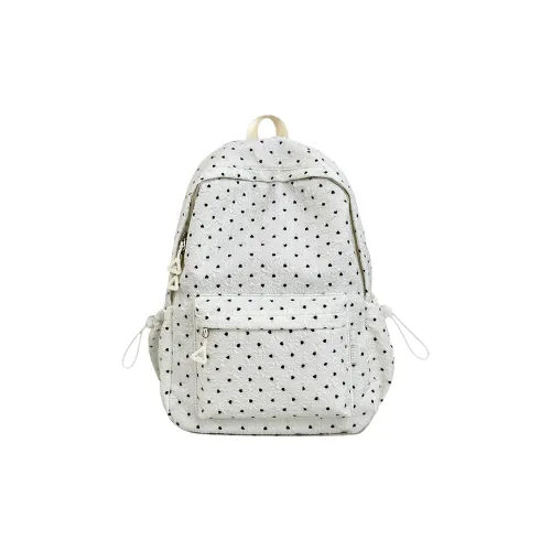 Kaka Tree Нейлон Рюкзак Женские Белый Черный Розовый Синий