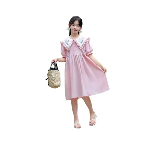 Because No Детское платье Подростки Розовый