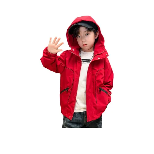 TAOTIANMAO Куртки и пальто красный детский