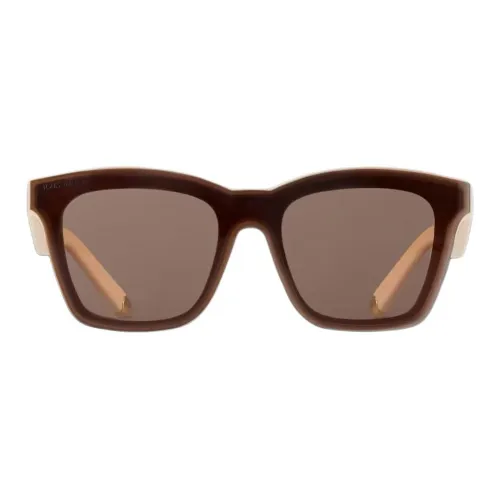 LOUIS VUITTON Полиамид Квадратные Солнцезащитные Очки Унисекс Умбра