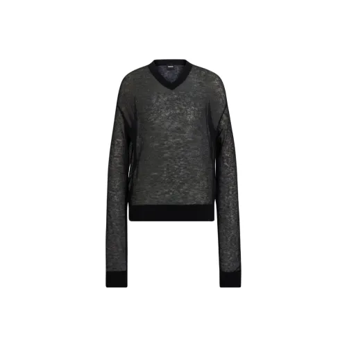 HUGO BOSS Черные Женские Свитеры
