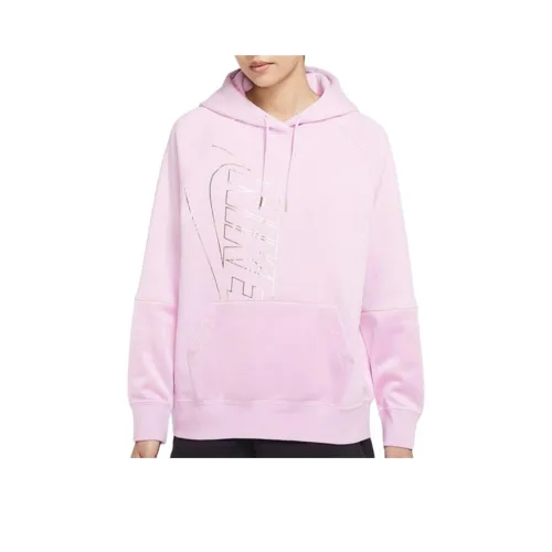 Nike Толстовка Женская Светлая Арктика Розовая