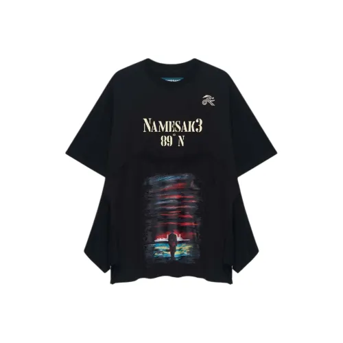 NAMESAKE Черные Мужские T-Рубашки