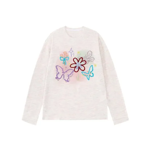 MOONCORE Длинный рукав Т-рубашка Женская