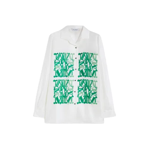 MaxMara Зеленые Женские Рубашки