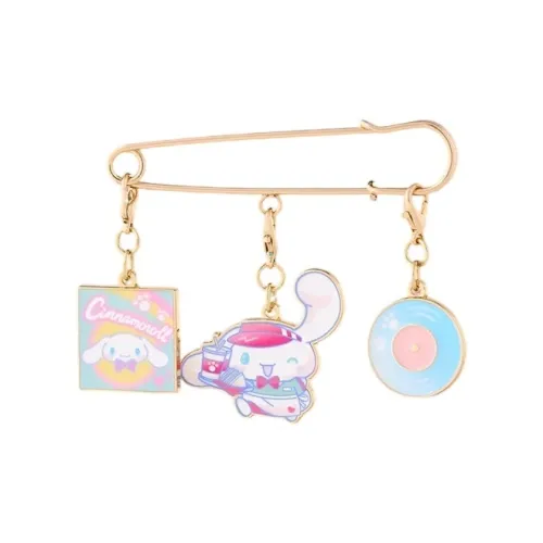 KEEP x Sanrio Cinnamoroll Pochacco Pompompurin DELICIOUS Operation Коллекция Brooch Мерч по IP