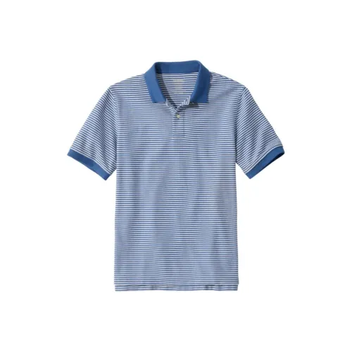 L.L.Bean Синий Мужской Поло