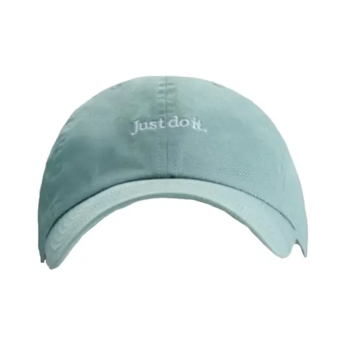 Nike 100% хлопок Кепки Unisex Light Зеленый