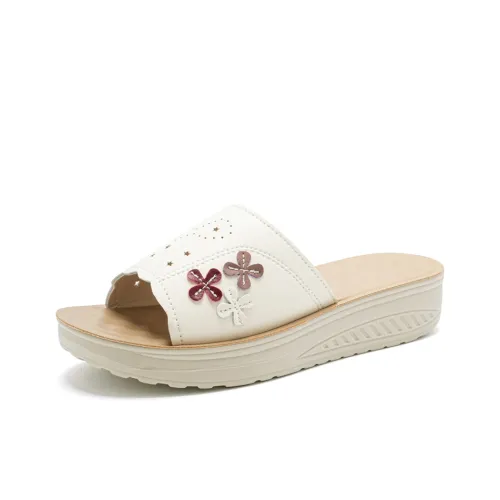 Reivanti Слипоны Женские Бежевые