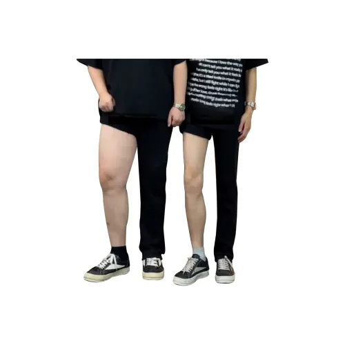 FUNST Черные Брюки для похудения бедер Унисекс Повседневные