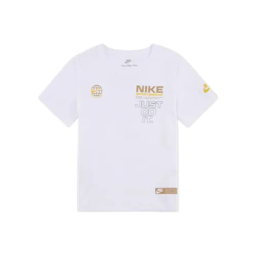 NIKE Sportswear Белая Детская Рубашка Pre School T