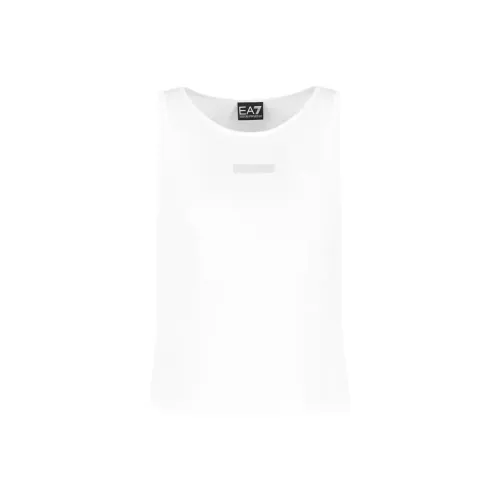 EMPORIO ARMANI EA7 Майка Женская Бежевая