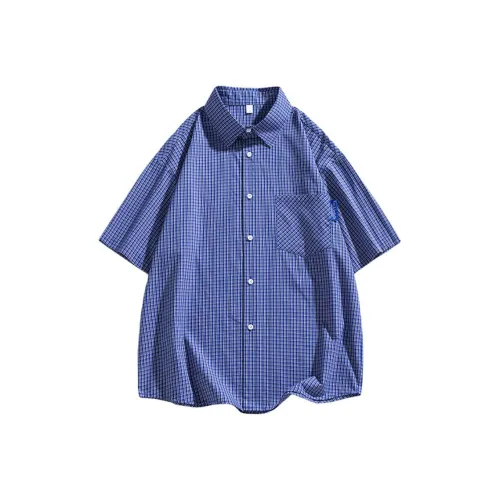 WJBS Синие Женские Рубашки