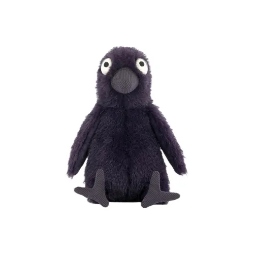 JELLYCAT Хэллоуин Волшебный Crow Куклы Плюшевая кукла 20 см Высота в сидячем положении