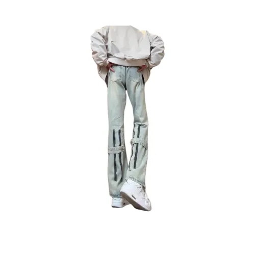 BLACK AT Унисекс Джинсы