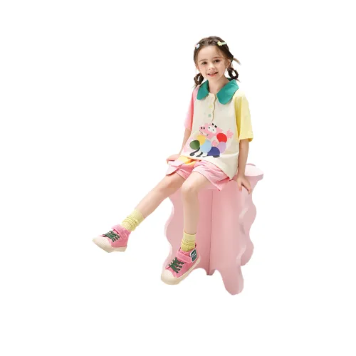 GLADDYBEAR Kids Повседневная спортивная одежда цвета экрю