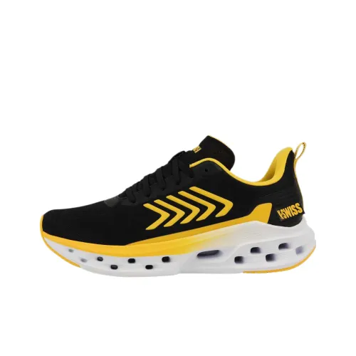K·SWISS MELROSE TUBES Тренировочные кроссовки Низкий топ Черный/Желтый Мужской