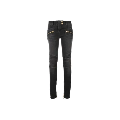 BALMAIN Женские джинсы черного цвета