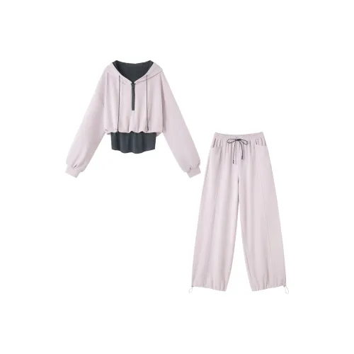 DX.DAXI Повседневный костюм женский нежно-розовый