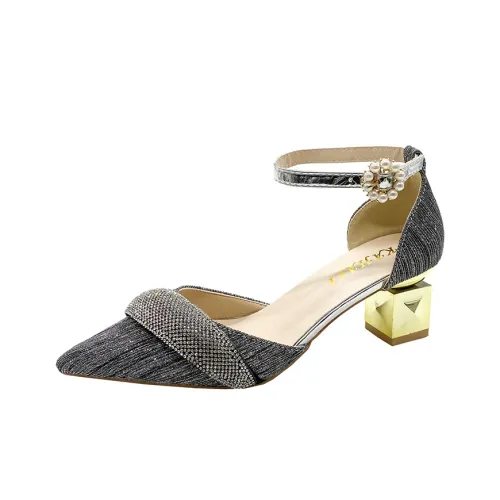 Xingdiman Грубый каблук Высокие каблуки Женские