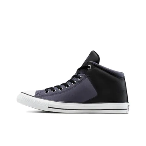 Converse Chuck Taylor All Star Износостойкие высокие кеды унисекс черно-белые
