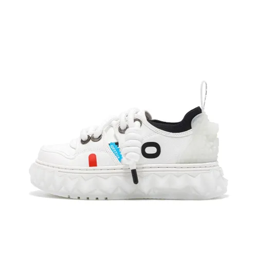 OETZI Casual Низкий Топ Белый Унисекс