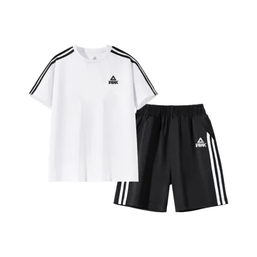 PEAK Белый/PK Маленький логотип Черный Силикон K Черный/PK Маленький логотип Белый Силикон K Kids Повседневная спортивная одежда