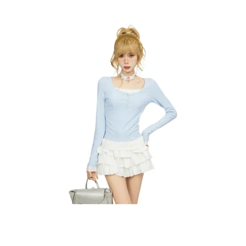 EVPGB Синий Женские Футболки