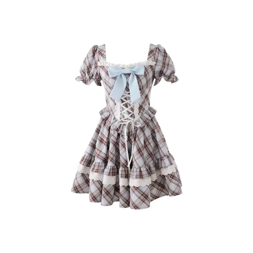 Meanalot Короткий рукав Платье Женское