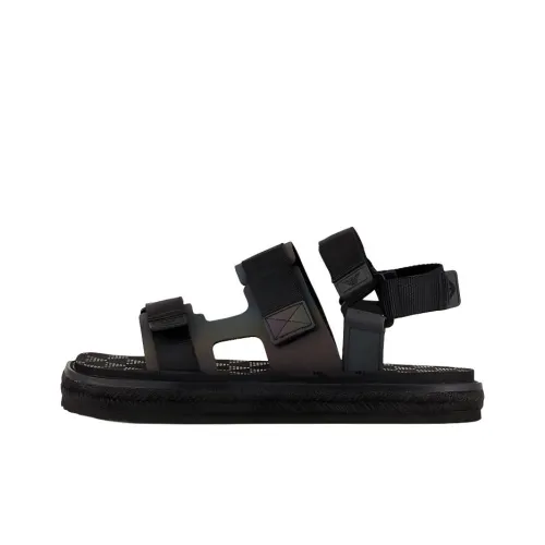 EMPORIO ARMANI One Ремешок Сандалии Мужские Черные