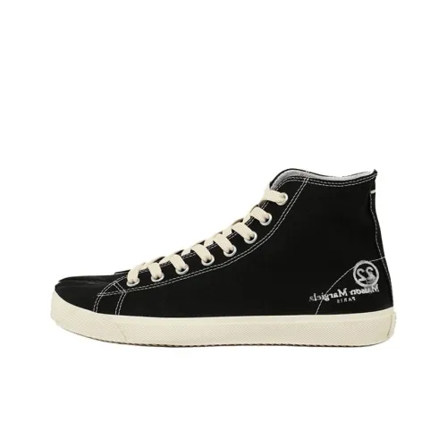 Maison Margiela Tabi High Top Canvas Shoes Men's